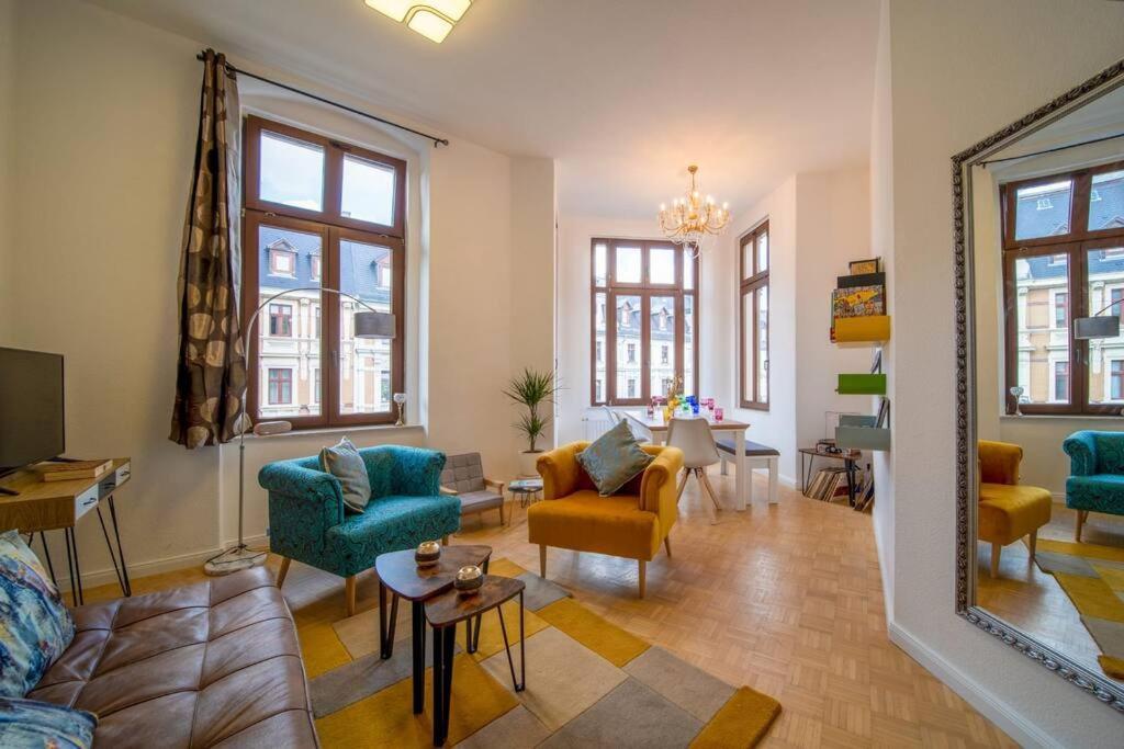 Stilvolle Fewo Augusta II Görlitz Buitenkant foto